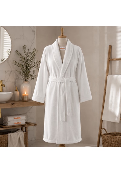 Özdilek %100 Pamuk Unisex Bornoz Otel, Spa, Sauna Ve Hamam Kalitesi Yumuşak, Yüksek Su Emici Banyo Bornozu Anushka Fermuarlı Saklama Kılıfı Hediyeli Premium Hediye Seti Beyaz Özdilek %100 Pamuk Unisex Bornoz Otel, Spa, Sauna Ve Hamam Kalitesi Yumuşak, Yüksek Su Emici Banyo Bornozu Anushka Fermuarlı Saklama Kılıfı Hediyeli Premium Hediye Seti Beyaz