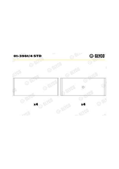 Glyco 013961.4 Std Kol Yatak Std A3 A4 Leon Octavıa Bora Golf V Jetta Caddy Iıı 1.6 Alz Ahl Bfq Ayd Avu Bse Bgu Ccsa Cm Xa 4 Silindir İçin 50105701-050105701-50105701a - Glyco 013961.4 Std Kol Yatak Std A3 A4 Leon Octavıa Bora Golf V Jetta Caddy Iıı 1.6 Alz Ahl Bfq Ayd Avu Bse Bgu Ccsa Cm Xa 4 Silindir İçin 50105701-050105701-50105701a -