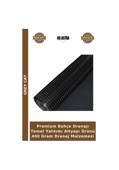 Premium Bahçe Drenajı Temel Yalıtımı Altyapı Ürünü 400 Gram Drenaj Malzemesi