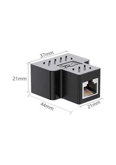 To 2 Ethernet Splitter Çoğaltıcı Adaptör