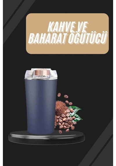 Hubrendy Kargo Dayanıklı Paslanmaz Çelik Kolay Kullanım Kahve Ve Baharat Öğütücü 11480166