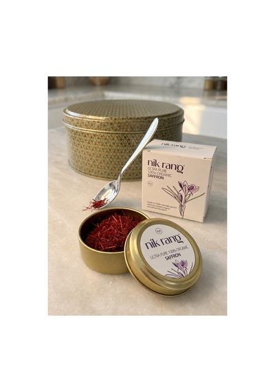 Nik Rang 5 Gr Premium %100 Saf İran Safranı Süper Negin Kalite 5 Gr Katkısız, Doğal Renk Ve Aroma