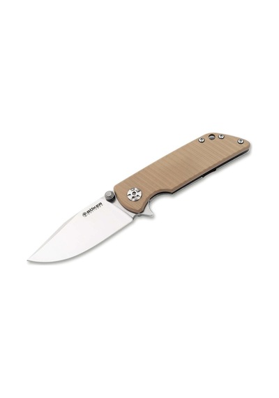 Böker Germany Sherman Edc Iı G10 Od Coyote Kamp Çakı Kahverengi