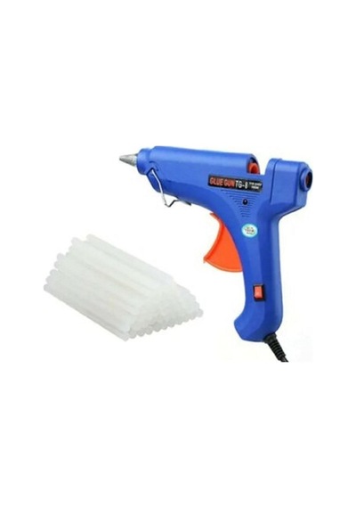 40 Watt Kalın Silikon Tabancası 5 Adet Kalın Silikon 12mmx15cm Tam Boy