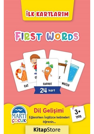 First Words - İlk Kartlarım 3+ Yaş- Martı Yayınları