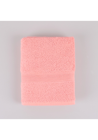 Bordürlü Pembe El/yüz Havlusu Pembe