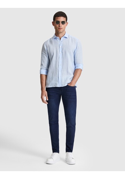 Pierre Cardin Erkek Açık Mavi Gömlek Desenli 50320945-vr003