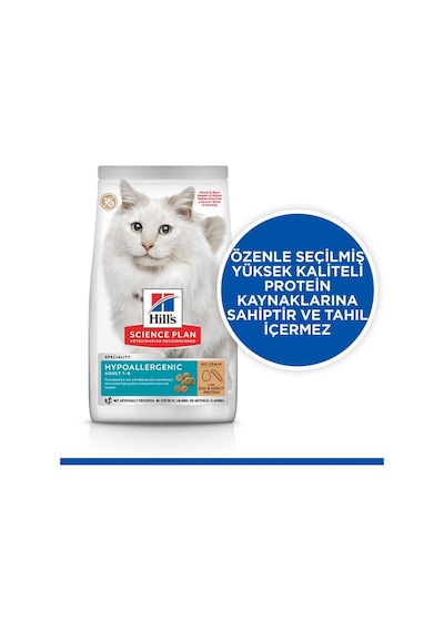 Hills Hypoallergenic Yumurta Ve Böcek Proteinli Yetişkin Kedi Maması 7 Kg