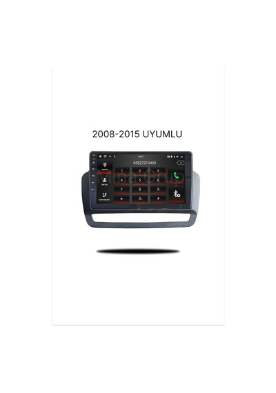 Seat İbiza 2008-2015 Flaşörlü Teyplere Uyumlu Multimedya Carplay & Android Auto Kamera He