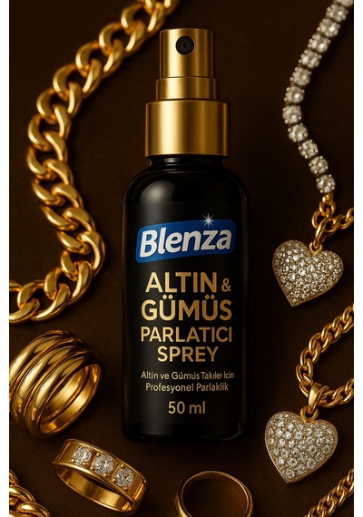Blenza Mücevher Altın Gümüş Ve Takı Temizleme Parlatma Suyu 50 Ml Diğer