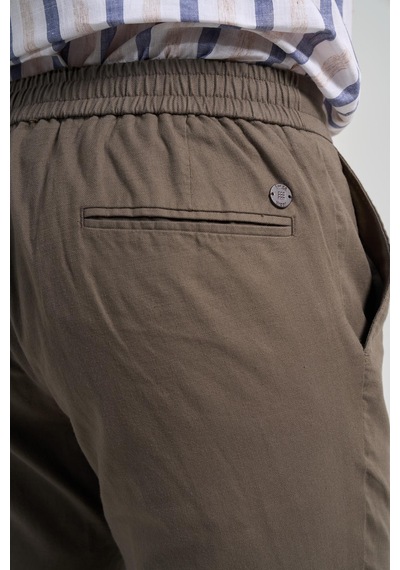 İmza Koyu Haki Pamuklu Yandan Cepli Casual Comfort Fit Jogger Pantolon 1003250110 Koyu Haki İmza Koyu Haki Pamuklu Yandan Cepli Casual Comfort Fit Jogger Pantolon 1003250110 Koyu Haki