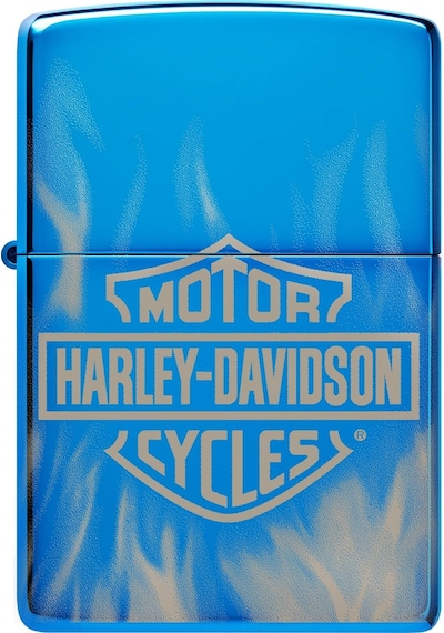 Zippo Harley Davidson Sapphire Blue Çakmak