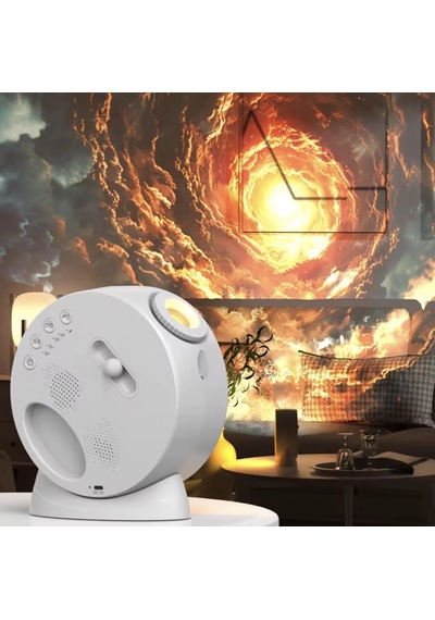 Galaxy Uyumlu Planetarium 13in1 Hd Yıldız Projektör, Bluetooth Hoparlörlü Nebula Led Gece Lambası