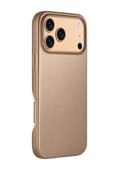 Apple Uyumlu iPhone 17 Pro Max Hbc-242 Dividing Magsafe Kapak - Çöl Titanyum