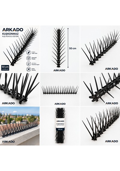 Arkado Siyah Kuşkonmaz 100 Adet