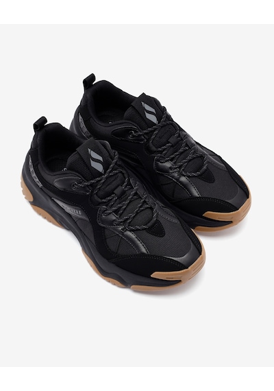Skechers Moonhiker - Apogee Orbital Trek Erkek Siyah Sneakers 183188 B Siyah