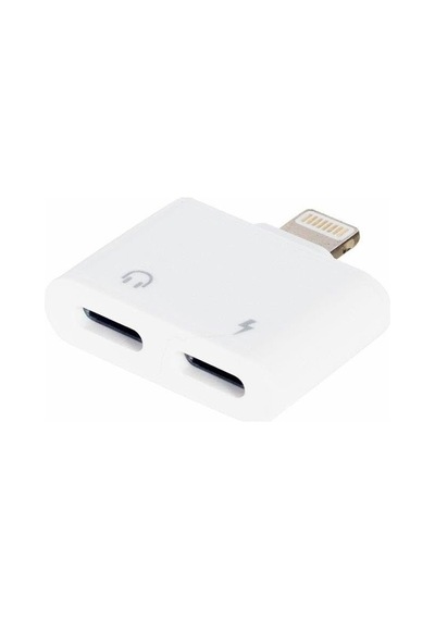 Şarj Ve Kulaklik Çoklayici Çevi Ri Ci Adaptör Lightning To 2 X Lightning