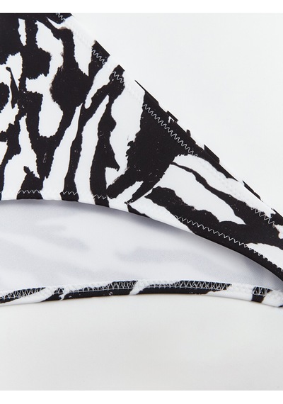 Lcw Dream Beyaz Desenli Kadın Bikini Alt