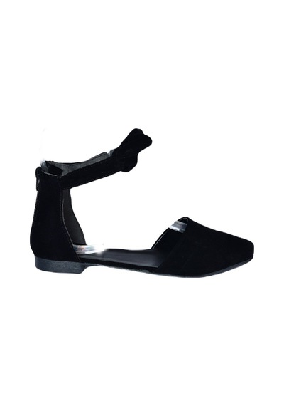 Fox Shoes Siyah Kadın Babet H726761502 Siyah