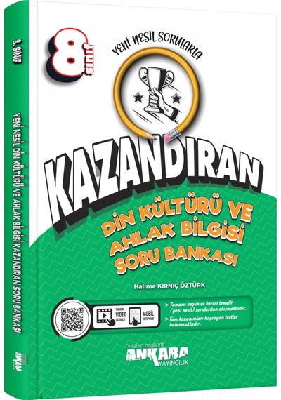 8. Sınıf Kazandıran Din Kültürü ve Ahlak Bilgisi Soru Bankası - Halime Kırnıç Öztürk - Ankara Yayıncılık