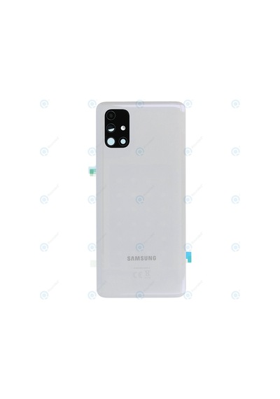 Byr Samsung Galaxy M51 Uyumlu Pil Kapak Sm-m515f Lens Hariç - Beyaz