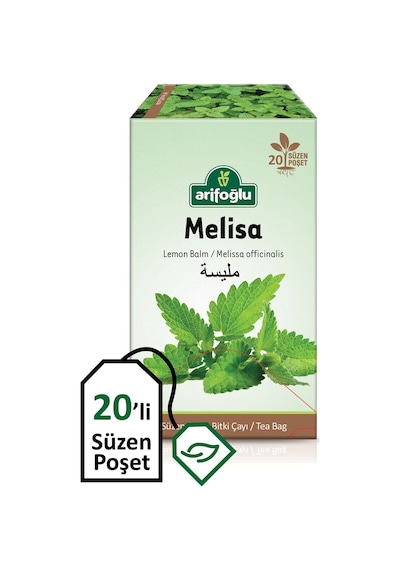 Arifoğlu Melisa Bitki Süzen Poşet Çay 20'li