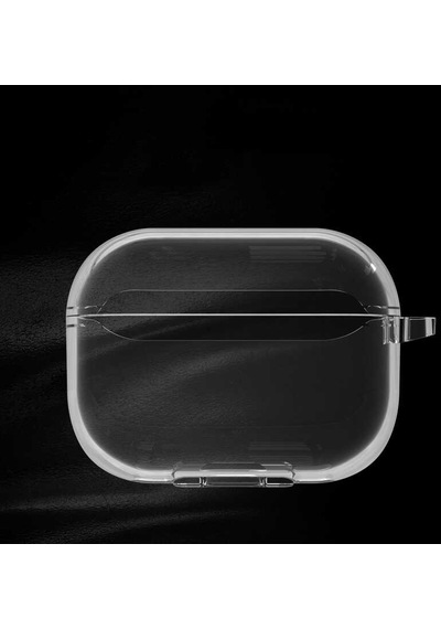 Apple Uyumlu AirPods Pro 2 Kılıf Şeffaf Sert Kristal Kılıf Sert Pc Şeffaf Kılıf 14 001