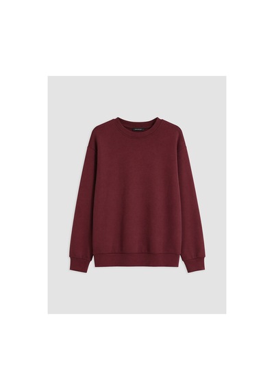 LC Waikiki Alıta Cıty Farkıyla Lcw Everyday Bordo Soft Touch Kadın Sweatshirt Bordo - 924122425 Bordo LC Waikiki Alıta Cıty Farkıyla Lcw Everyday Bordo Soft Touch Kadın Sweatshirt Bordo - 924122425 Bordo