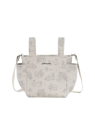 Pasito A Pasito Toile De Jouy Crossbody Bebek Bakım Çantası Cream Krem