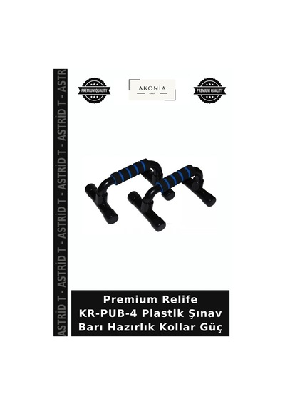 Premium Relife Kr-pub-4 Plastik Şınav Barı Hazırlık Kollar Güç