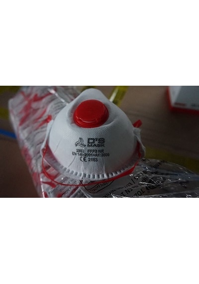 Ds Mask Respiratory Mask Ffp3 Konik Toz Maskesi Ventilli