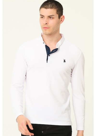 V4009 Dewberry Erkek Sweatshırt-beyaz Beyaz