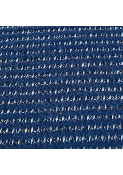 Soft Moza Pamuklu Tek Kişilik Battaniye - Lacivert - 150x200 Cm Renkli
