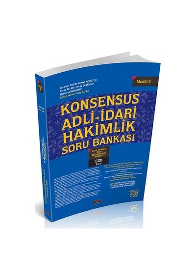 Konsensus Adli Idari Hakimlik Ceza Hukuku Cmk Soru Bankası Modül