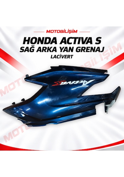 Honda Activa S Uyumlu Sağ Arka Yan Grenaj Lacivert