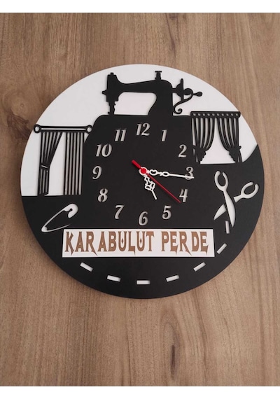 Mrchediyesepeti Duvar Saatleri Kişiye Özel Tasarım Şık Ve Kaliteli No958 Çok Renkli