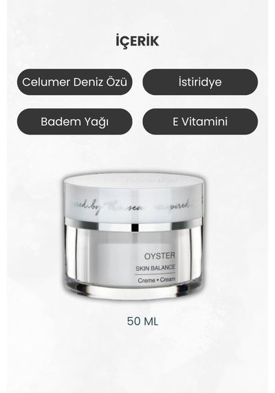 Karma Ciltler Için Matlaştırıcı, Gözenek Sıkılaştırıcı Yağ Dengeleyici Anti Aging Oyster Krem - 184256785