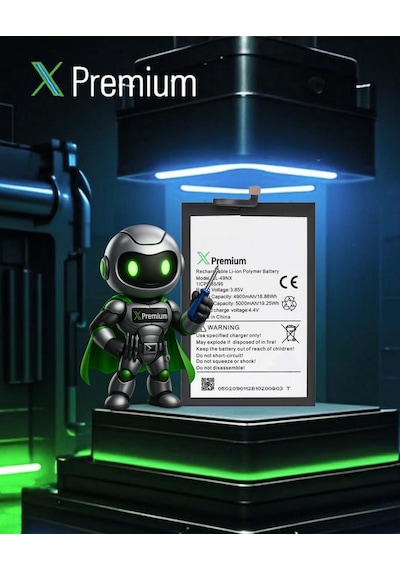 Xpremium Infinix Hot 30i Bl-49nx Batarya 5000 Mah Süper Yüksek Kapasiteli Güçlendirilmiş Pil
