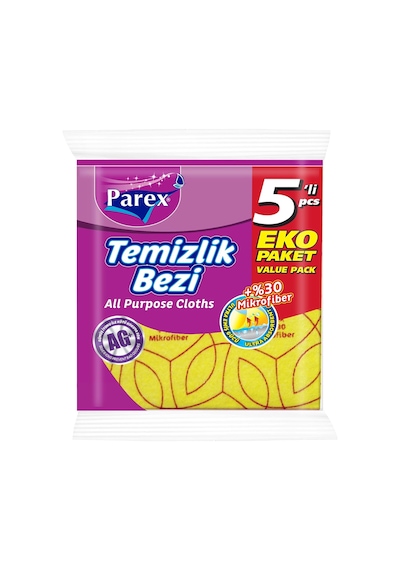30% Mikrofiber Temizlik Bezi 5&apos Li 0
