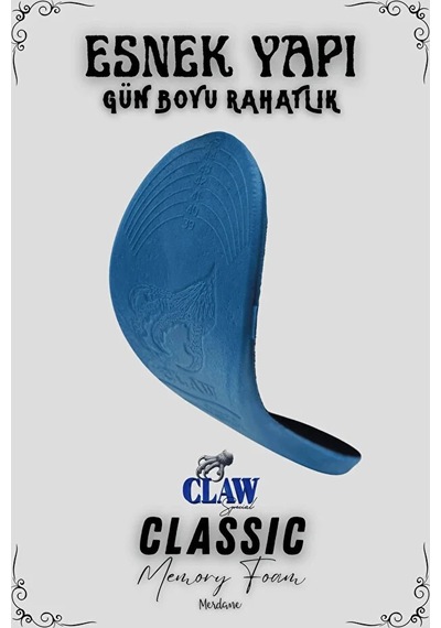 Sepet Pazarola 36-40 Numara Uyumlu Siyah Pro+ Special Classic Hafızalı Memory Foam Günlük Tabanlık - Kesilebilir & Konforlu