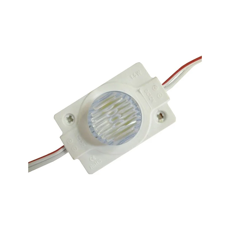 12 Volt Beyaz 1,5 Watt Tekli Lensli 3030 Modül Ip65 10 Adet Beyaz-10 Adet