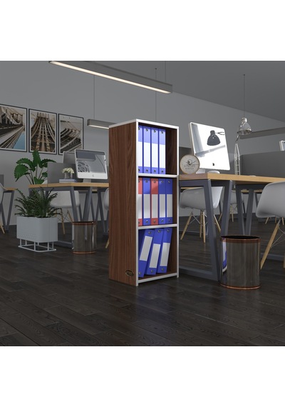 Kenzlife Klasörlük Raflı Almakay Cvz 105 40 30 Kitaplık Ofis Arkalıksız Diğer