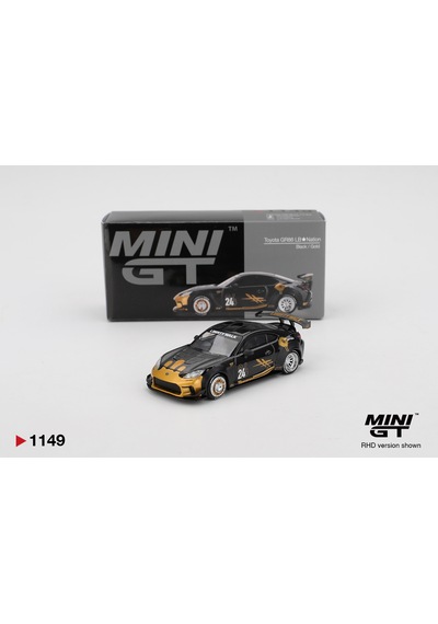 1:64 Ölçek Mini Gt Toyota Gr86 Lb Diecast Metal Minyatür Model Araba 5cm