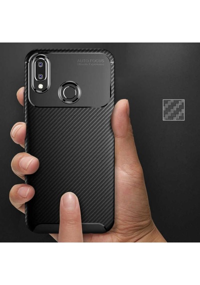 Huawei Honor Play Kilif Karbon Silikon Case 389460309
