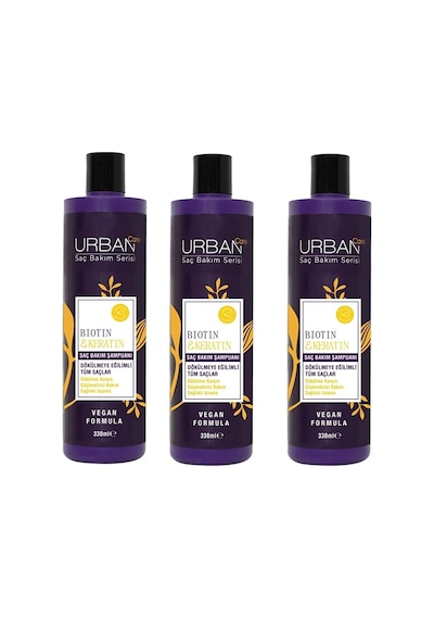 Urban Care Biotin & Keratin Etkili Şampuan 3 x 330 ML