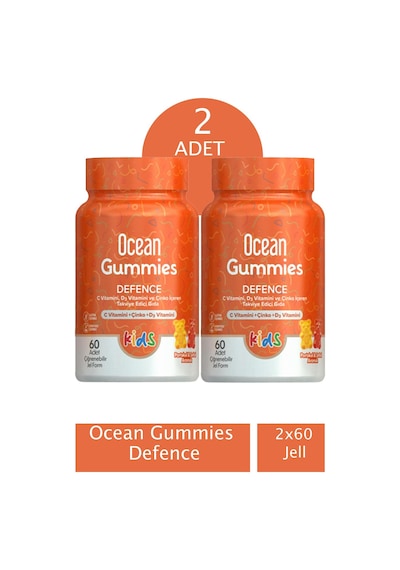 Ocean Gummies Defence 2 x 60 Çiğnenebilir Form