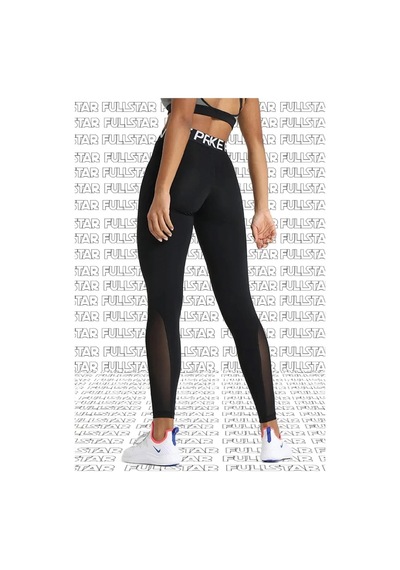Nike Pro Tigh Fit Full Length Leggings Toparlayıcı Tam Boy Siyah Tayt Siyah