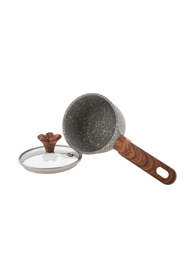 Karaca  Biogranit Dark Silver Mini Sos Tenceresi 10 Cm Gri