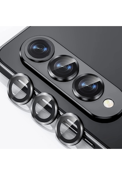 Samsung Uyumlu Galaxy A34 Kamera Koruyucu Temperli Cam Parlak Lens Koruma Eko Cl-07