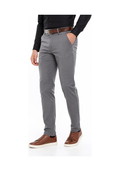 Amaro Erkek Kanvas Pantolon Regular Kalıp Yazlık Bgl-st05392 K.Gri